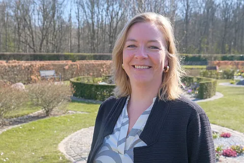 Kirkegårdsassistent Helene Damgaard